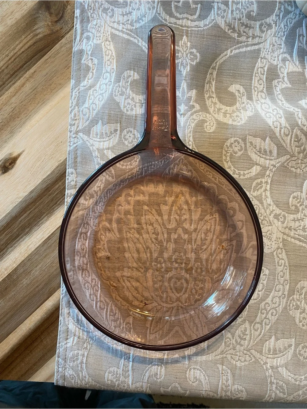 VTG Corning VISIONS AMBER Brown Glass 7